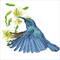 Diamond Dotz® Intermediate Hummingbird Travels Diamond Painting Kit